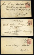 1871. 9 Db 5kr-os Díjjegyes Boríték, Bélyegzések, Típusok, Szép Tétel! - Used Stamps