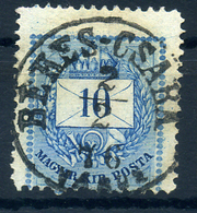 BÉKÉSCSABA 10Kr, Elfogazva, Szép Bélyegzés - Used Stamps