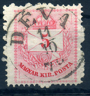 DÉVA 5Kr (látványos Darab) Szép Bélyegzés - Used Stamps