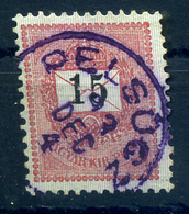 PELSÜCZ 15Kr Lila Bélyegzés - Used Stamps