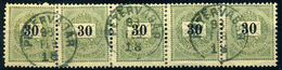 PÉTERVÁSÁR 5*30Kr Csík, Szép Bélyegzés - Used Stamps