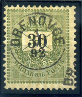DRENOVCE 30Kr Szép , Gyűszű Bélyegzés - Used Stamps