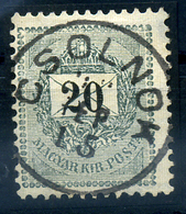 CSOLNOK 20Kr Luxus Bélyegzés - Used Stamps