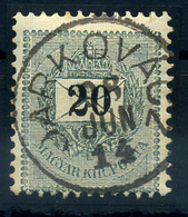 JARKOVÁC 20Kr Szép Bélyegzés - Used Stamps