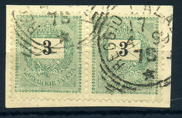 3Kr Pár , Tengeri Posta Bélyegzés Bélyegzés - Used Stamps