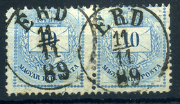 ÉRD 10Kr Pár (érdekes), Szép Bélyegzés - Used Stamps