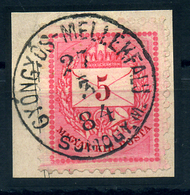 GYÖNGYÖSMELLÉKFALU 5Kr Szép Bélyegzés - Used Stamps