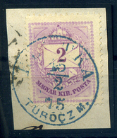 RUTTKA 2kr Kék Bélyegzés - Used Stamps