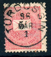 TURDOSSIN 5Kr Szép Bélyegzés - Used Stamps