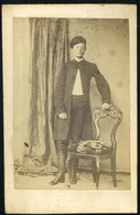 1860-65. Ca.. Ismeretlen Férfi, Visit Fotó - Autres & Non Classés