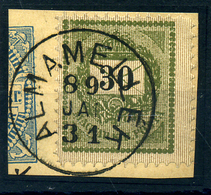 ALMAMELLÉK 30Kr Szép Bélyegzés - Used Stamps