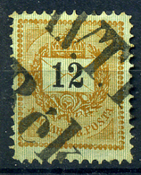 12Kr Vasúti Bélyegzés - Used Stamps