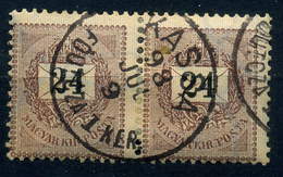 KASSA 24Kr Pár, Szép Bélyegzés - Used Stamps