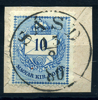 SÁSD 10Kr Szép Bélyegzés - Used Stamps