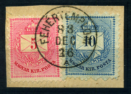 FEHÉRTEMPLOM 10+5Kr Szép Bélyegzéssel - Used Stamps