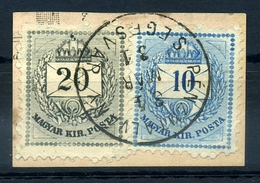 SEGESVÁR Pénzutalvány 20Kr+10Kr Szép Bélyegzés - Used Stamps