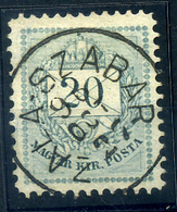 ZALASZABAR 20Kr Szép Bélyegzés / 20Kr Nice Pmk - Used Stamps