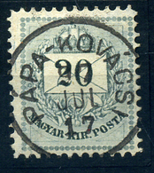 PÁPAKOVÁCSI 20Kr Szép Bélyegzés / 20Kr Nice Pmk - Used Stamps