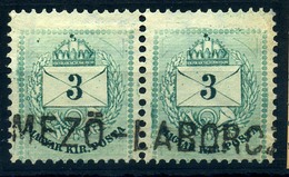 MEZŐLABORC 3Kr Pár Szép Bélyegzés / 3 Kr Nice Pmk - Used Stamps