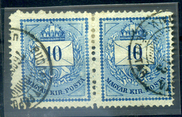 BUDAPEST 10Kr Pár (13*13 Fogazat) - Used Stamps
