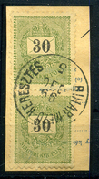 BIHARKERESZTES 30Kr Pár, Szép Bélyegzés / 30Kr Pair, Nice Pmk - Used Stamps