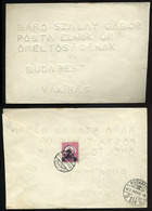 BUDAPEST 1932. Vakírás, Báró Szalay Gábor Posta Elnöknek, A Bélyeg Múzeum Alapítójának , Küldött Minta Levél. Különleges - Covers & Documents