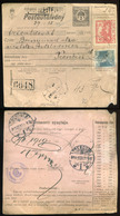 VÁGSELLYE 1919. Postautalvány Hradzsin-Károly Bérmentesítéssel Trencsénbe - Lettres & Documents