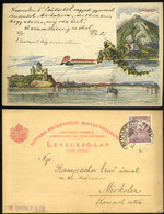 BUDAPEST 1922. Millenniumi 5kr-os Levlap 26 évvel Később Felhasználva - Lettres & Documents