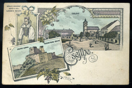 CSEJTHE 1903. Litho Képeslap - Hongrie