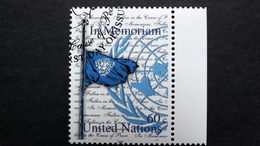 UNO-New York 940 Oo/ESST, Gedenken Der Im Dienste Des Friedens Gefallenen - Used Stamps