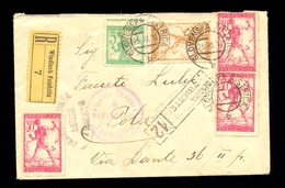 Slovenia - Letter Sent By Registered Mail From Slovenska Bistrica To Pula 25.11. 1919. Censored With Military Censorship - Slovénie