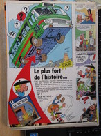 SPI2020  Issu De Revue Spirou Années 80 / PAGE DE PUBLICITE : SORTIE ALBUM BENOIT BRISEFER PEYO - Benoît Brisefer