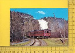 CPM  CANADA , QUEBEC : Quebec Railway, Motor Car N° 454 - Percé