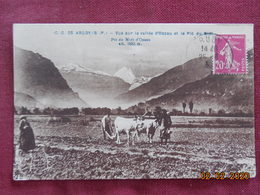 CPA - Arudy - Vue Sur La Vallée D'Osseau Et Le Pic Du Midi - Arudy