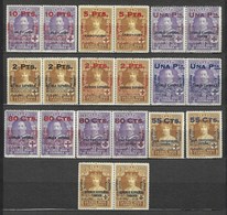 Espagne - N° 329 à 338 ** En Paire - Neuf Sans Charnière - TB Et RARE - Nuevos