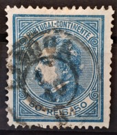 PORTUGAL 1880/81 - Canceled - Sc# 56 - 50r - Usati