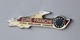 T123 Pin's Avion CONCORDE EUROPE MIRECOURT Zone Franche SUPER RARE Achat Immédiat - Avions
