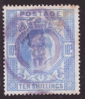GB Gran Bretagna, 10 Scellini Del 1902 Usato        -CK78 - Oblitérés