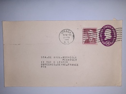 USA  /  Entier  Postal  4 Cents Violet  /  Cachet  ITHACA  N.Y.  (1961 ) - 1961-80