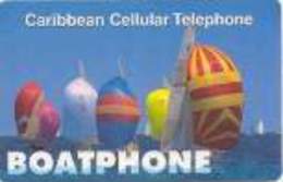 CARAIB : CAR51 $20(big) BOATPHONE Sailers USED Barcodo A1010 - Virgin Islands