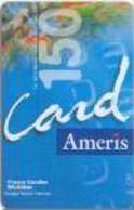 CARAIB : CAR60 150 AMERIScard Large Barcode USED Exp: 01/01 PRINTD - Virgin Islands