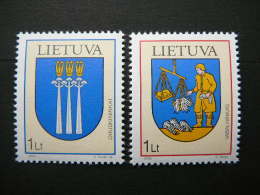 Town Arms # Lietuva Litauen Lituanie Litouwen Lithuania # 2005 MNH #Mi. 869/0 - Lituania