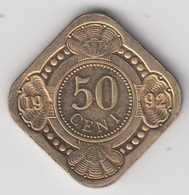 @Y@    Nederlandse Antillen   50  Cent  1992 ( 4706 ) - Netherlands Antilles