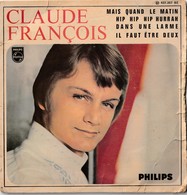 Disque  Vinyl  à 45 Tours. Claude François.+ Disque Microsillon Plastique. Monsavon. Etat Moyen. - Collector's Editions