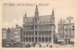 BRUXELLES - Grand'Place - Maison Du Roi - Marché Aux Fleurs - Märkte