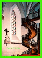 SANTA FE, NM - LORETTO CHAPEL, THE FAMOUS SPIRAL STAIRWAY - SARBO - - Santa Fe