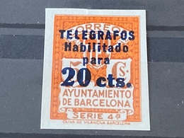 España (Barcelona Telégrafos) Nº 5a. Año 1934. - Barcelone