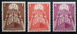 Luxembourg Cept Europa 1957 Yvertnr. 531-533 *** MNH Cote 150 Euro - 1957