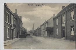 Achel.   -   De Kerkstraat.   -   Zeer Mooie Kaart!   -   1909   Naar  Vianen - Hamont-Achel