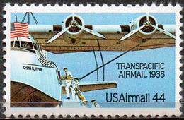 USA 1985 Air Mail. 44¢ Transpacific Airmail - 3b. 1961-... Ongebruikt